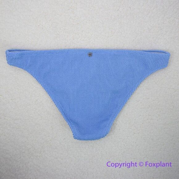 NEW Rhythm wave break beach bikini pant Isla Rib Hi Cut in sky‎ blue, size M - Picture 6 of 16